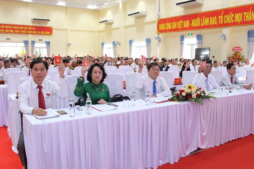 Huy động mọi nguồn lực đưa Thoại Sơn phát triển nhanh, bền vững