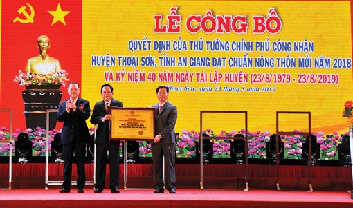 Phát huy truyền thống cách mạng, đoàn kết, sáng tạo xây dựng Đảng bộ huyện Thoại Sơn vững mạnh toàn diện