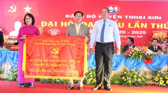 Khai mạc Đại hội đại biểu Đảng bộ huyện Thoại Sơn lần thứ XII (nhiệm kỳ 2020 – 2025)