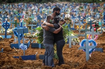 Dịch COVID-19: Số ca tử vong tại Brazil vượt 100.000 trường hợp