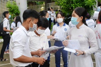 Kỳ thi tốt nghiệp THPT 2020 trên địa bàn tỉnh An Giang diễn ra an toàn, nghiêm túc