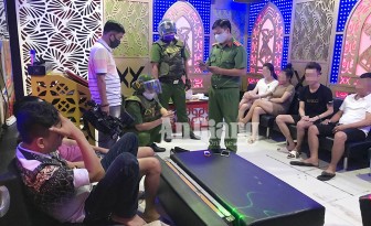 Phát hiện 19 nam, nữ có mặt tại Karaoke Gold Star dương tính với ma túy đá