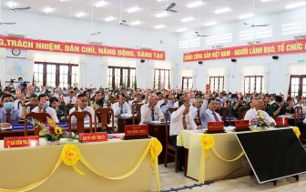 Phiên trù bị Đại hội đại biểu Đảng bộ huyện Phú Tân lần thứ XII (nhiệm kỳ 2020-2025)