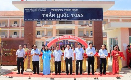 Khánh thành 3 công trình trường học phường Mỹ Hòa
