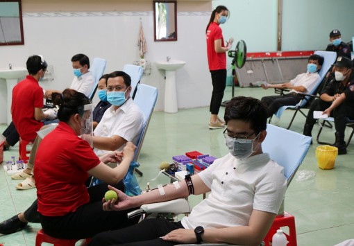 Châu Thành: Hiến tặng 204 đơn vị máu trong mùa dịch bệnh COVID-19