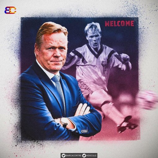 Barca chính thức ký 2 năm với HLV Koeman