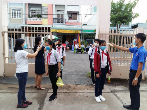 Đảm bảo các biện pháp phòng, chống COVID-19 trong ngày khai giảng năm học mới