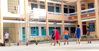 Nỗ lực tạo sân chơi thể thao cho học sinh