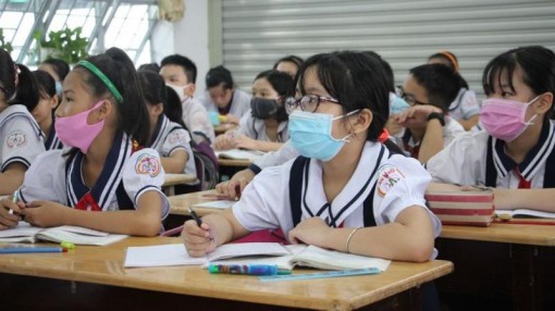 TP HCM giảm tỷ lệ học sinh học hai buổi