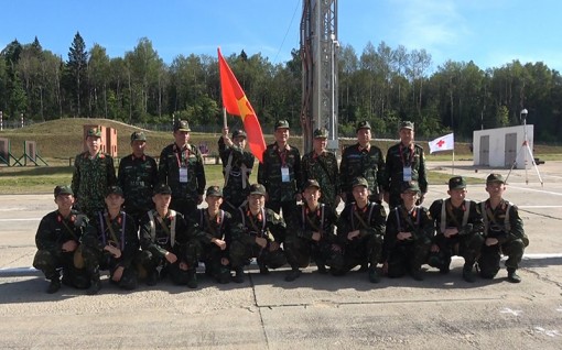 Các đội tuyển Việt Nam thi đấu tự tin tại Army Games 2020