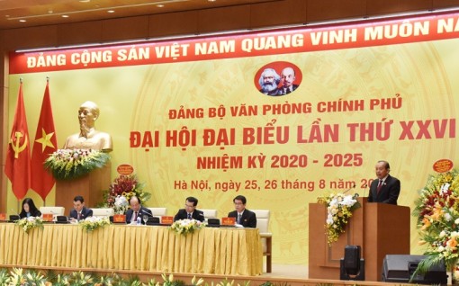Đại hội Đảng bộ Văn phòng Chính phủ lần thứ XXVI nhiệm kỳ 2020-2025