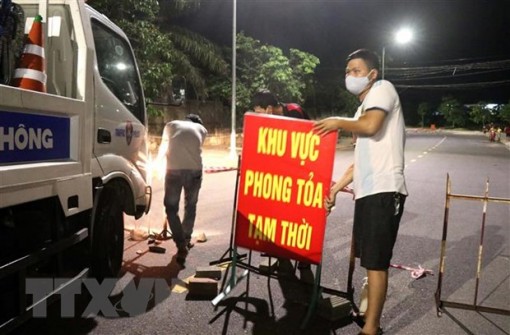 Dịch COVID-19: Quảng Trị đã dỡ bỏ gần hết điểm phong tỏa tạm thời