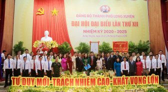 Đồng chí Đặng Thị Hoa Rây đắc cử Bí thư Thành ủy Long Xuyên khóa XII (nhiệm kỳ 2020-2025)