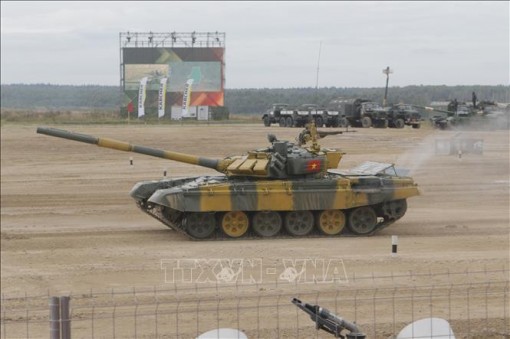 Đội tuyển xe Tăng Việt Nam vào thi đấu bán kết Army Games 2020