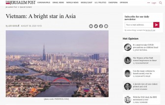 Truyền thông Israel ca ngợi Việt Nam là ngôi sao sáng của châu Á
