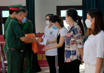 119 người hoàn thành cách ly tập trung tại Trường Quân sự tỉnh