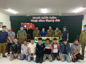 Triệt phá đường dây vận chuyển trái phép 10kg ma túy từ Lào về Việt Nam