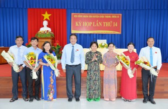 Kỳ họp lần thứ 14 HĐND huyện Châu Thành khóa XI (nhiệm kỳ 2016-2021): Kiện toàn công tác nhân sự