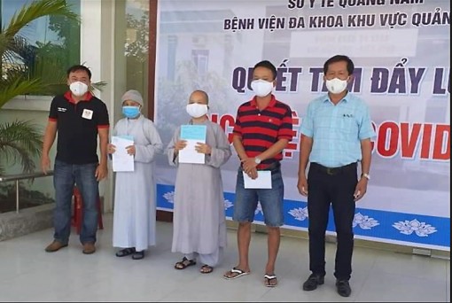 Thêm bốn bệnh nhân mắc Covid-19 ở Quảng Nam khỏi bệnh