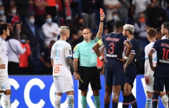 5 cầu thủ phải nhận thẻ đỏ trong trận Marseille đánh bại PSG