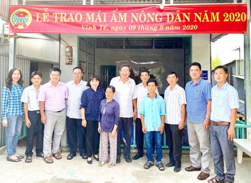 An Giang: Hỗ trợ “Mái ấm nông dân”