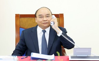 Thủ tướng Chính phủ Nguyễn Xuân Phúc điện đàm với Thủ tướng Đức A.Méc-ken