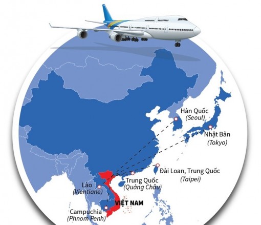Tháng 9-2020: Khôi phục 6 đường bay thương mại quốc tế