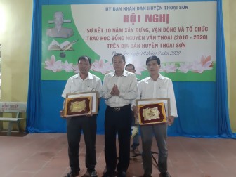 Sơ kết 10 năm Quỹ học bổng Nguyễn Văn Thoại (2010-2020)