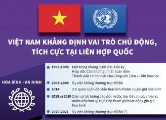 Việt Nam khẳng định vai trò chủ động, tích cực tại Liên hợp quốc