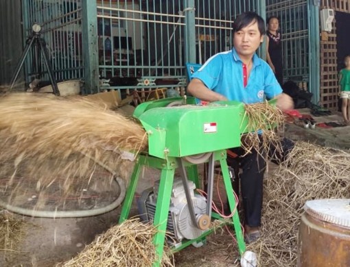 Thu lợi từ phụ phẩm cây lúa