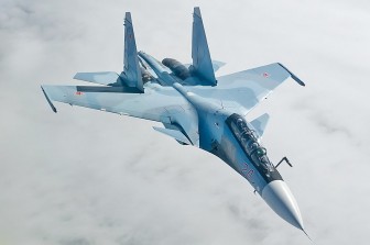 Rơi máy bay Su-30 của Nga