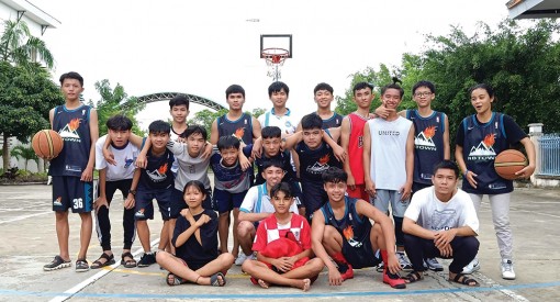 Quan tâm phát triển bộ môn bóng rổ