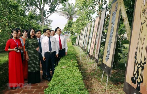 Triển lãm tranh minh họa Truyện Kiều của đại thi hào Nguyễn Du