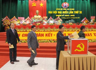 Đồng chí Võ Thị Ánh Xuân tái đắc cử Bí thư Tỉnh ủy An Giang khóa XI (nhiệm kỳ 2020 – 2025)