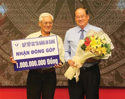 10 năm thành lập quỹ Tiếp sức tài năng An Giang