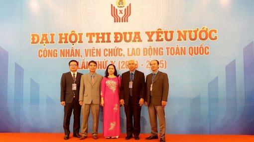 An Giang có 1 tập thể và 4 cá nhân dự Đại hội Thi đua yêu nước công nhân, viên chức, lao động toàn quốc lần thứ X