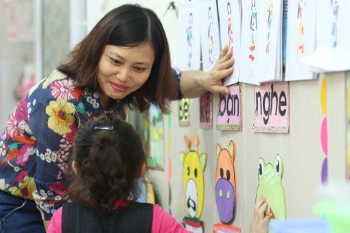 Hơn 50% giáo viên mầm non công lập có trình độ đại học