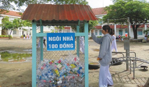 “Ngôi nhà 100 đồng” bảo vệ môi trường