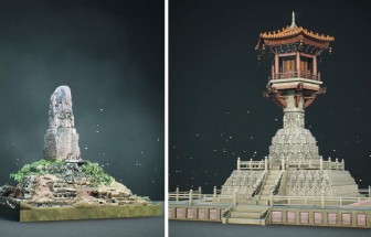 Nhóm nghiên cứu 8x dùng công nghệ 3D phục dựng tháp cổ chùa Dạm