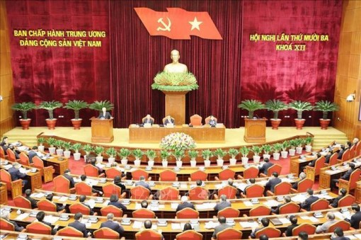 Ngày làm việc thứ ba Hội nghị lần thứ 13 Ban Chấp hành Trung ương Đảng khóa XII