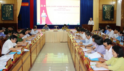 Hội nghị Ban Chấp hành Đảng bộ huyện Chợ Mới lần thứ 2