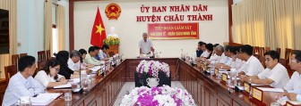 Ban Kinh tế - Ngân sách HĐND tỉnh An Giang: Giám sát công tác quản lý, sử dụng đất công trên địa bàn huyện Châu Thành