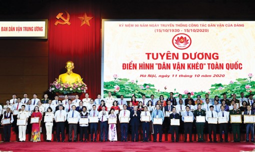 “Dân vận khéo thì việc gì cũng thành công”