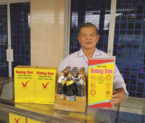 Khẳng định thương hiệu nước tương Hương Sen