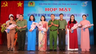 Công an tỉnh An Giang tổ chức họp mặt kỷ niệm 90 năm ngày thành lập Hội Liên hiệp Phụ nữ Việt Nam