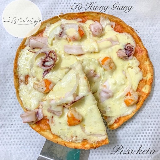 Cách làm bánh pizza keto thơm ngon, dậy mùi