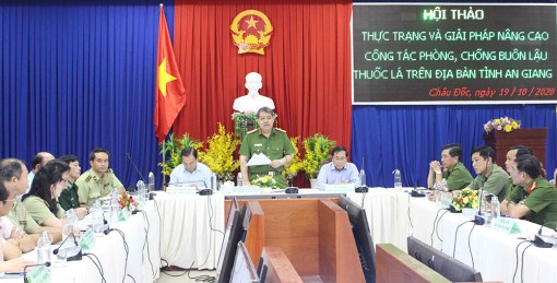 Ban Chỉ đạo 389 tỉnh tổ chức Hội thảo thực trạng và giải pháp nâng cao hiệu quả công tác phòng, chống buôn lậu thuốc lá