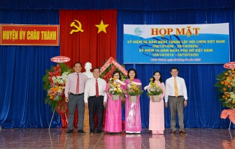 Châu Thành họp mặt kỷ niệm 90 năm ngày thành lập Hội Liên hiệp Phụ nữ Việt Nam