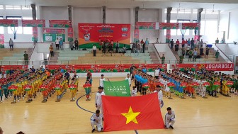Khai mạc Giải bóng đá Nhi đồng toàn quốc tại Phú Yên