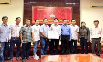 An Giang hỗ trợ tỉnh Quảng Trị 50 tấn gạo khắc phục hậu quả thiên tai